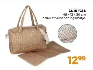 Trekpleister Luiertas aanbieding