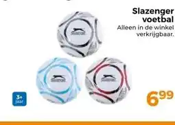 Trekpleister Slazenger voetbal aanbieding