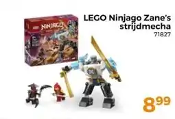 Trekpleister LEGO Ninjago Zane's strijdmecha aanbieding
