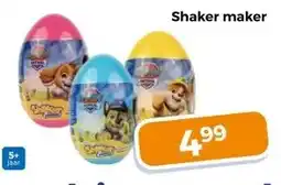 Trekpleister Shaker maker aanbieding