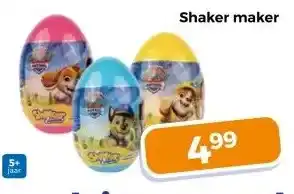 Trekpleister Shaker maker aanbieding