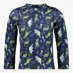Scapino Osaga kinder UV zwemshirt met lange mouwen blauw aanbieding