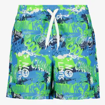 Scapino Osaga jongens zwemshort met graffiti print aanbieding