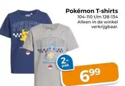 Trekpleister Pokémon T-shirts aanbieding