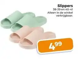 Trekpleister Slippers aanbieding