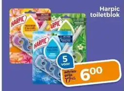 Trekpleister Harpic toiletblok aanbieding