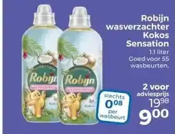 Trekpleister Robijn wasverzachter Kokos Sensation aanbieding