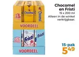 Trekpleister Chocomel en Fristi aanbieding