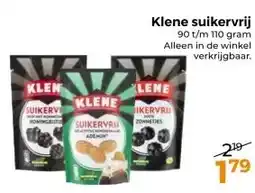 Trekpleister Klene suikervrij aanbieding