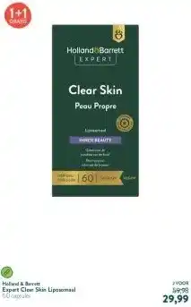Holland & Barrett Expert Clear Skin Liposomaal aanbieding