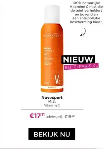 ICI Paris XL Novexpert Mist Vitamine C aanbieding