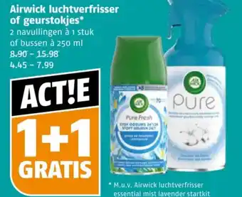 Poiesz Airwick luchtverfrisser of geurstokjes aanbieding