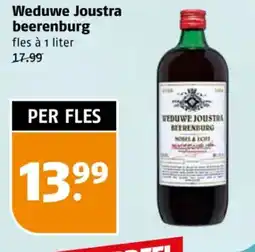 Poiesz Weduwe Joustra beerenburg aanbieding