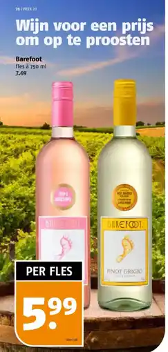 Poiesz Barefoot aanbieding
