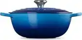 Bol.com Le Creuset Braadpan Marmite Signature Azure - ø 26 cm / 4.1 Liter aanbieding