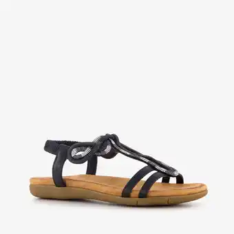 Scapino Blue Box dames sandalen zwart aanbieding