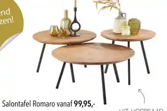 Pronto wonen Salontafel Romaro aanbieding
