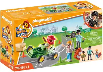 Bol.com PLAYMOBIL Duck On Call - Ambulance actie. Help de racer! - 70919 aanbieding