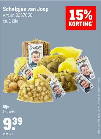 Makro Schelpjes Van Joop aanbieding