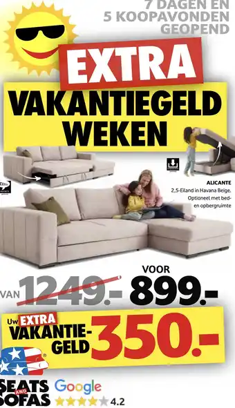 Seats and Sofas ALICANTE aanbieding