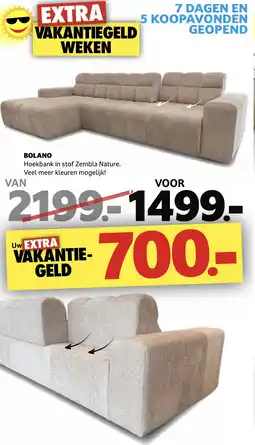 Seats and Sofas BOLANO aanbieding