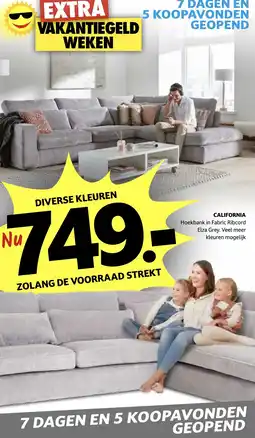 Seats and Sofas CALIFORNIA aanbieding