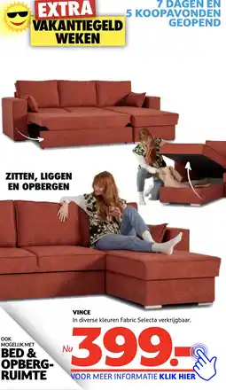 Seats and Sofas VINCE aanbieding
