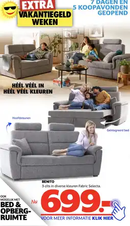 Seats and Sofas BENITO aanbieding