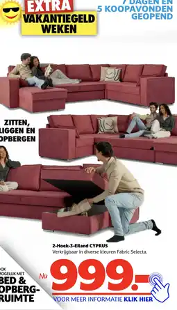 Seats and Sofas 2-Hoek-3-Eiland CYPRUS aanbieding