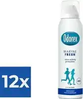 Bol.com Odorex Deospray - Marine Fris 150 ml - Voordeelverpakking 12 stuks aanbieding