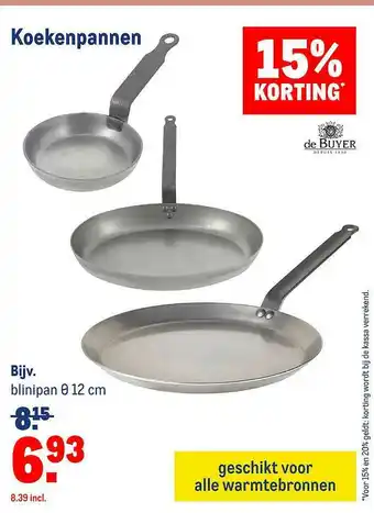 Makro Koekenpannen aanbieding