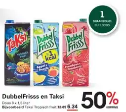 Sligro DubbelFrisss en Taksi aanbieding