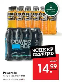 Sligro Powerade aanbieding