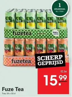 Sligro Fuze Tea aanbieding