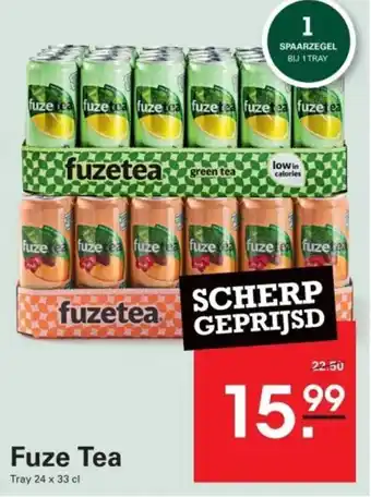 Sligro Fuze Tea aanbieding