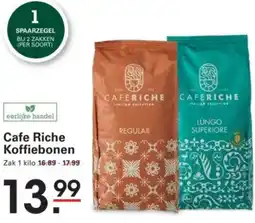 Sligro Cafe Riche Koffiebonen aanbieding