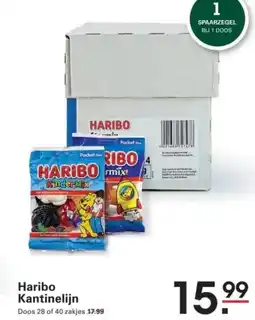 Sligro Haribo Kantinelijn aanbieding