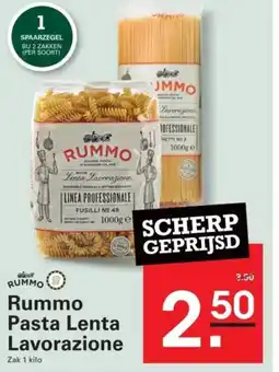 Sligro Rummo Pasta Lenta Lavorazione aanbieding