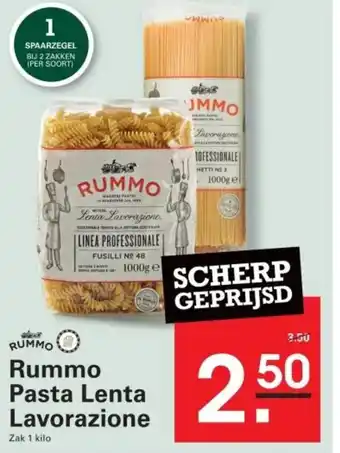 Sligro Rummo Pasta Lenta Lavorazione aanbieding