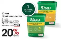 Sligro Knorr Bouillonpoeder aanbieding