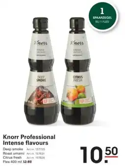 Sligro Knorr Professional Intense flavours aanbieding