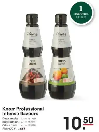 Sligro Knorr Professional Intense flavours aanbieding