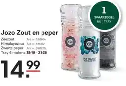 Sligro Jozo Zout en peper aanbieding