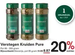 Sligro Verstegen Kruiden Pure aanbieding