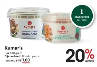 Sligro Kumar's aanbieding