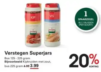 Sligro Verstegen Superjars aanbieding