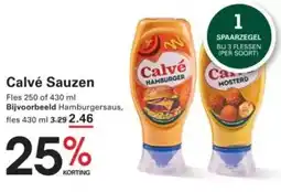 Sligro Calvé Sauzen aanbieding