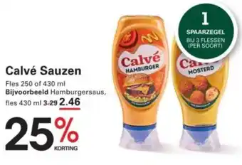 Sligro Calvé Sauzen aanbieding