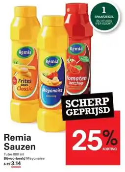 Sligro Remia Sauzen aanbieding