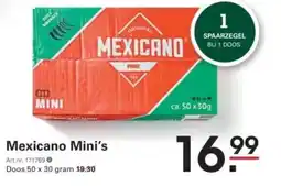 Sligro Mexicano Mini's aanbieding